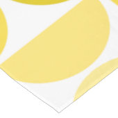 Minimal Midcentury Bowls Art Yellow Tafelkleed (Gekanteld)