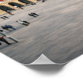 Minimal Milan Italy City View Landmarks Poster (Hoek)