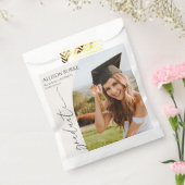 Minimal Minimalist Photo Arch Graduation Bedankzakje (Gezegeld)