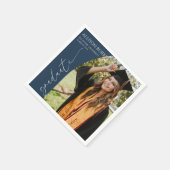 Minimal Minimalist Photo Arch Graduation Servet (Hoek)