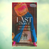 Minimal Modern 90s Mode Sale Clearanc aanpassen Raamsticker (Vel 3)