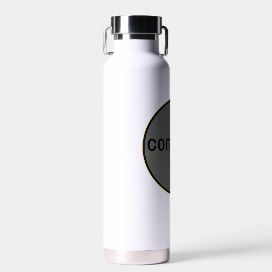 MINIMAL MODERN BEDRIJFSMERK BUSINESS LOGO WHITE WATERFLES (Voorkant)