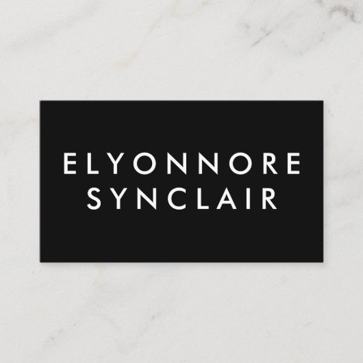 Minimal Modern Craft Chocolate Maker Qr Code Visitekaartje (Voorkant)