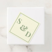 Minimal Modern Editable Wedding Bedankjes Labels (In situ)