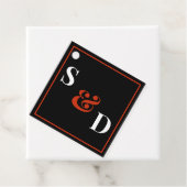 Minimal Modern Editable Wedding Bedankjes Labels (In situ)