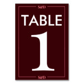 Minimal Modern Editable Wedding Kaart (Achterkant)