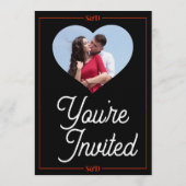 Minimal Modern Editable Wedding Kaart (Achterkant)