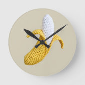 Minimal Modern Grandmacore Schattigee gehaakte ban Ronde Klok (Voorkant)