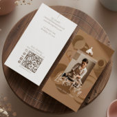 Minimal Modern hand Made Artistic Pottery Photo  Visitekaartje