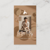 Minimal Modern hand Made Artistic Pottery Photo  Visitekaartje (Voorkant)