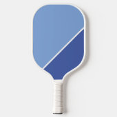Minimal Modern Initialen Monogram Pickleball Paddle (Achterkant)
