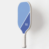 Minimal Modern Initialen Monogram Pickleball Paddle (Links)