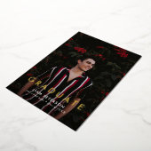 Minimal Modern Photo Afstuderen Folie Aankondiging (Gedraaid)