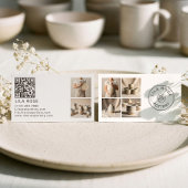 Minimal Modern Photo Collage Pottery Professional Visitekaartje