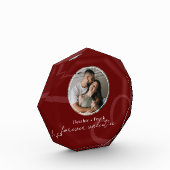 Minimal Modern Romantic Forever Valentine Photo Fotoblokken (Links)