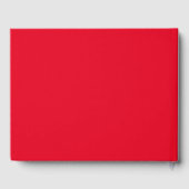 Minimal Modern Valentijn Bruiloft Gastenboek (Achterkant)