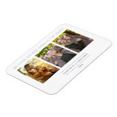 Minimal Mom 3 Photos College Keepsake Magneet (Linkerzijde)