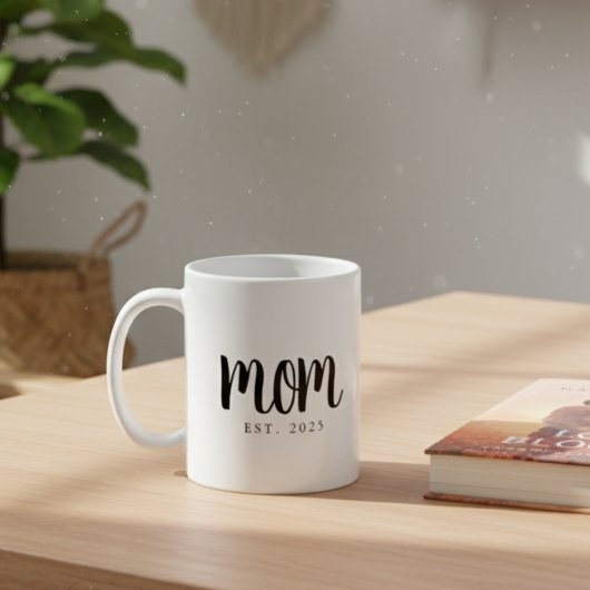 Minimal Mom Established Gift New Mom Koffiemok