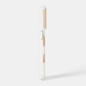 Minimal Monogram Letter P Phone Case – Aesthetic A iPhone Hoesje (Rechterkant)