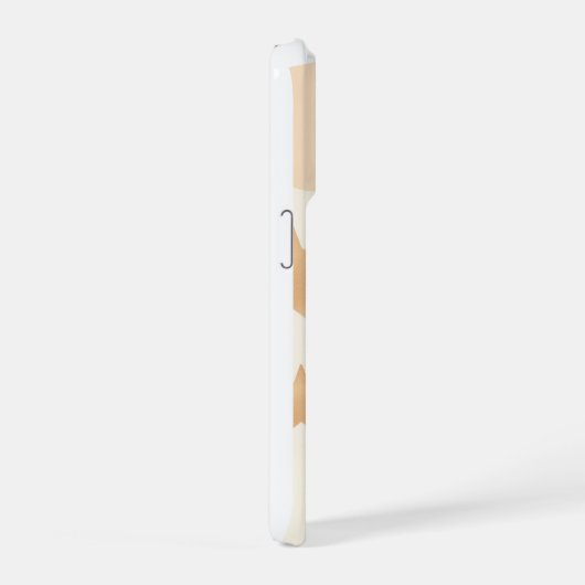 Minimal Monogram Letter P Phone Case – Aesthetic A iPhone Hoesje (Rechterkant)