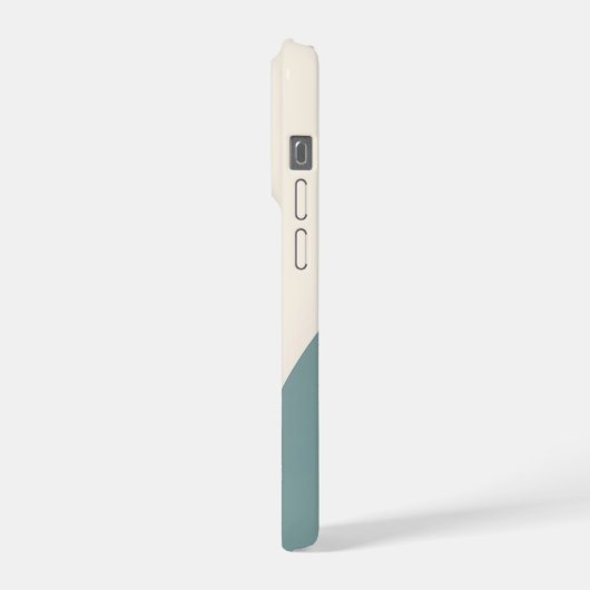 Minimal Monogram N Phone Case – Modern Aesthetic D iPhone Hoesje (Linkerkant)