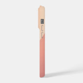 Minimal Monogram R Phone Case – Aesthetic Letter R iPhone Hoesje (Linkerkant)