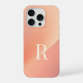 Minimal Monogram R Phone Case – Aesthetic Letter R iPhone Hoesje (Achterkant)