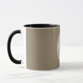 Minimal Moon & Gold Stars Celestial Coffee Mug Mok (Links)