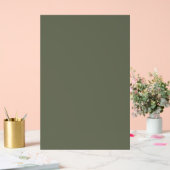 Minimal Moss Green Acrylic Sign – Acryl Bord (Huwelijk)