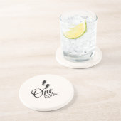Minimal Motivational Coaster-Drink Coaster Zandsteen Onderzetter (Zijkant)