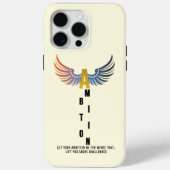 Minimal Motivational iPhone / iPad case (Achterkant)