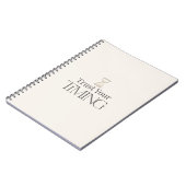 Minimal Motivational Notebook-Aesthetic Journal Notitieboek (Linkerzijde)