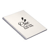 Minimal Motivational Notebook – Quote Journal Notitieboek (Rechterzijde)