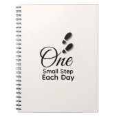 Minimal Motivational Notebook – Quote Journal Notitieboek (Voorkant)