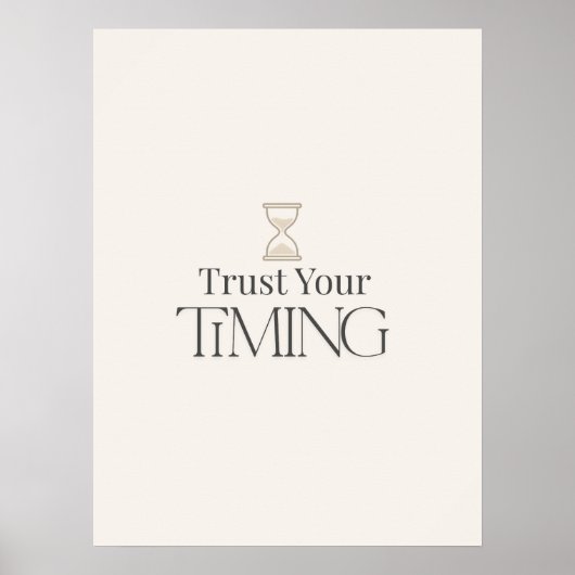 Minimal Motivational Poster – Aesthetic Wall Art (Voorkant)