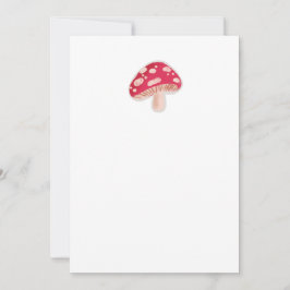 Minimal Mushroom Flat Kaart