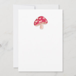 Minimal Mushroom Flat Kaart