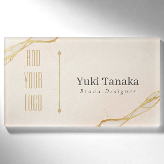 Minimal Name Badge | Elegant Magnetic Acrylic Name