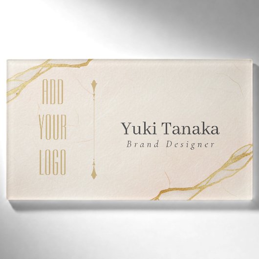 Minimal Name Badge | Elegant Magnetic Acrylic Name (Voorkant)
