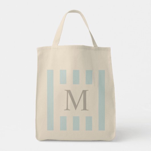 Minimal Nautic Style Tote Bag (Achterkant)