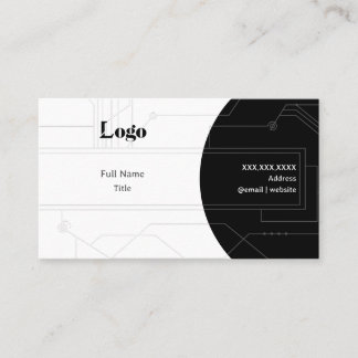 Minimal Networking Business Card Visitekaartje