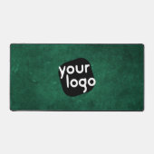 Minimal  Neutral Dark Green Voeg je Logo toe Bureaumat (Voorkant)