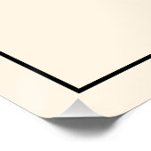 Minimal Olive and Blush Wedding Guestbook Perfect Poster (Hoek)