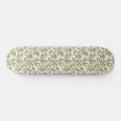 Minimal Olive Branch Pattern Persoonlijk Skateboard (Horizontaal)