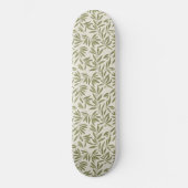 Minimal Olive Branch Pattern Persoonlijk Skateboard (Voorkant)