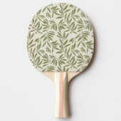 Minimal Olive Branch Pattern Tafeltennisbatje (Voorkant)