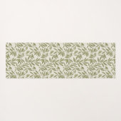 Minimal Olive Branch Pattern Yogamat (Achterkant (horizontaal))