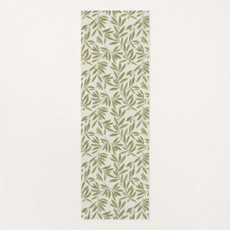 Minimal Olive Branch Pattern Yogamat