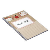 Minimal Pastel Hoesje Notitieboek (Rechterzijde)