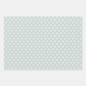 Minimal Pastel roze groen beige Scandi Kerstmis Inpakpapier Vel (Voorkant 2)